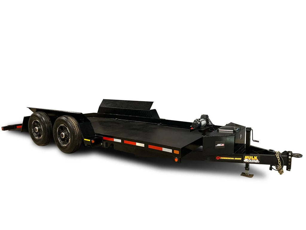 14,000# GVWR Hydraulic Drop Deck Equipment Float Trailer