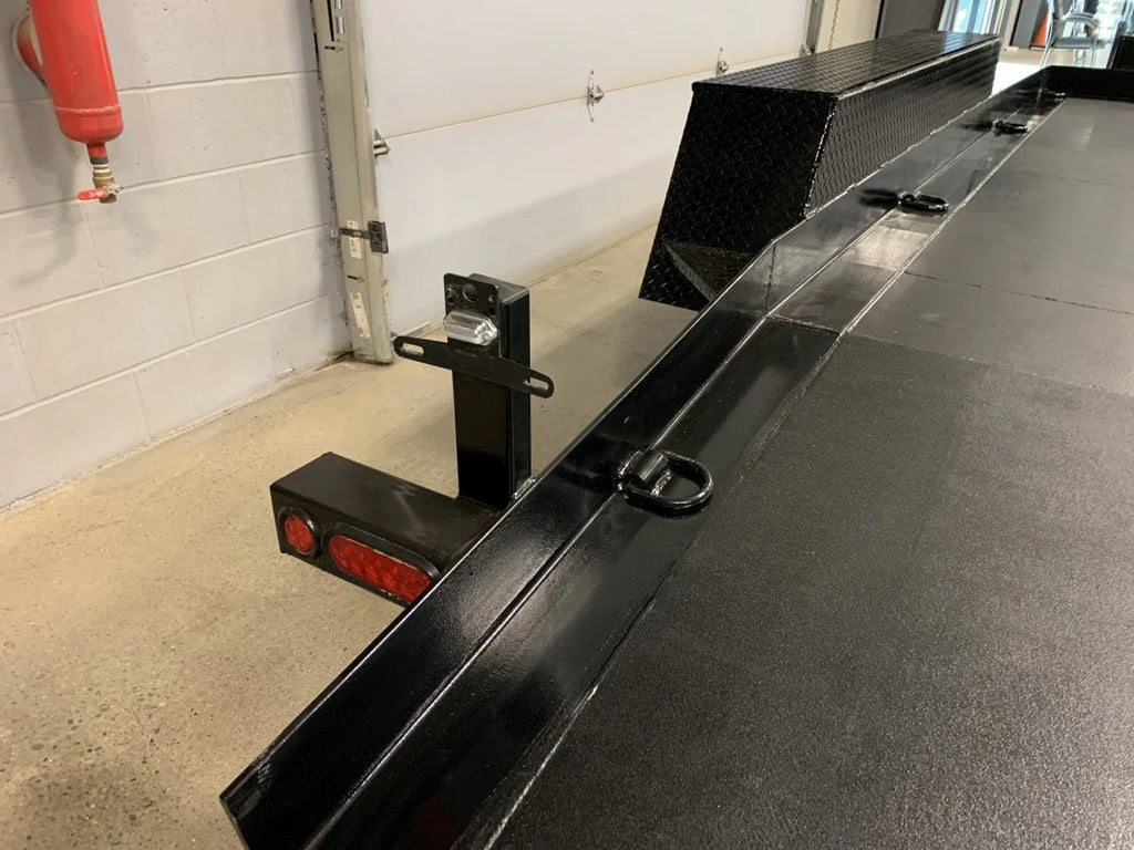 14,000# GVWR Hydraulic Drop Deck Equipment Float Trailer